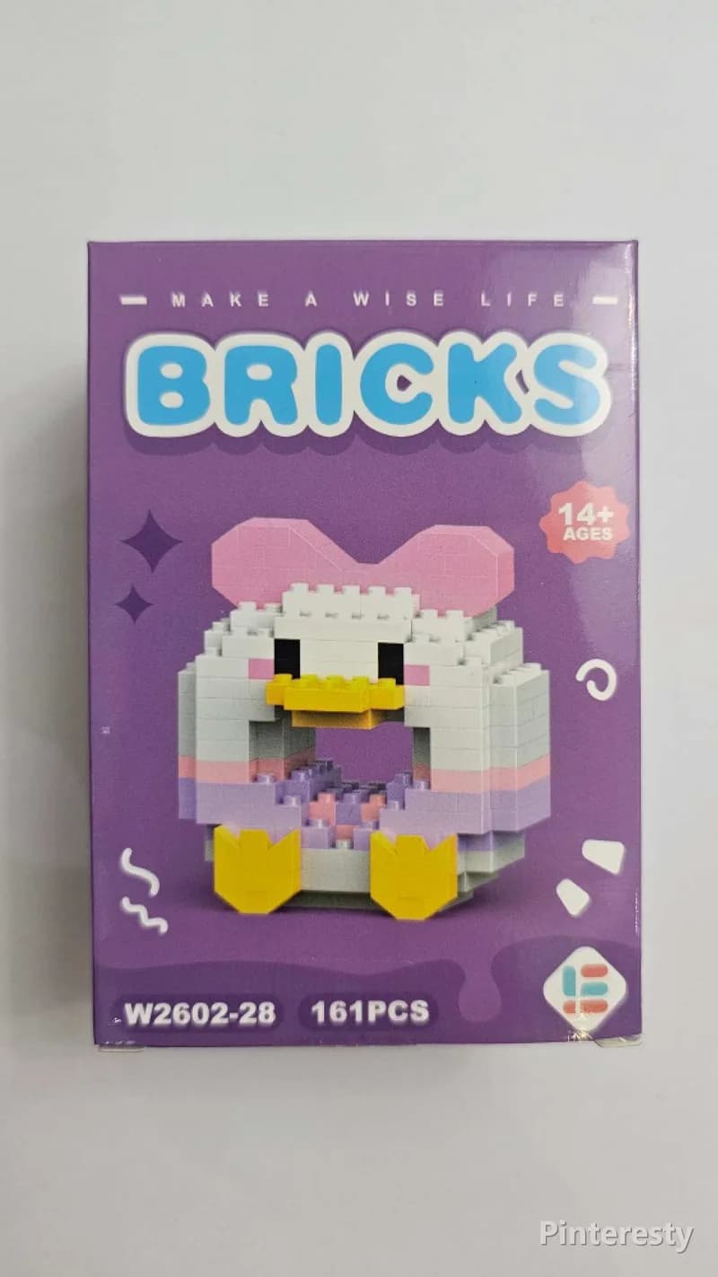 مینی فیگور لگو مدل دونات دیزی داک Daisy Duck