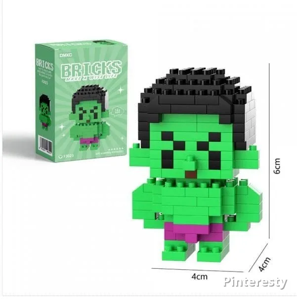 مینی فیگور لگویی هالک | Hulk Lego Figure