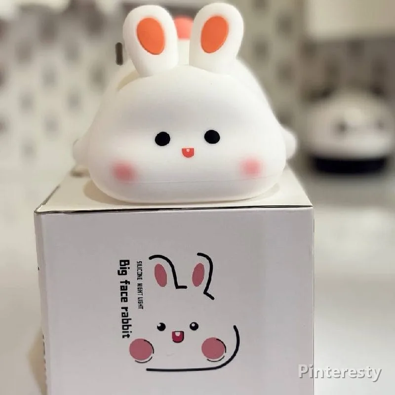 چراغ خواب خرگوش خوابالو سیلیکونی