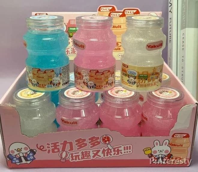 اسلایم ظرف بطری ژاپنی | Japanese Bottle Slime